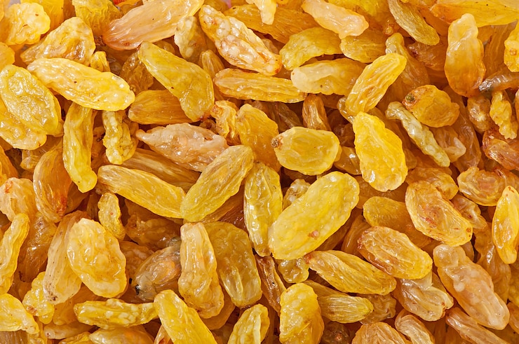 Free Photo golden raisins