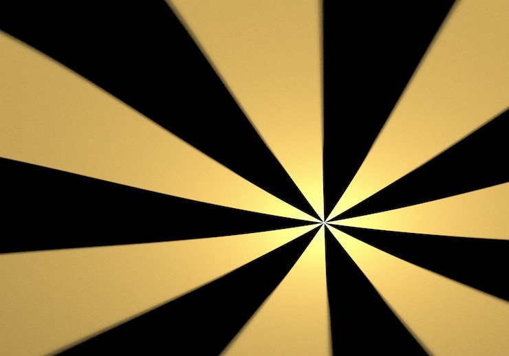 Free Photo golden sunburst background