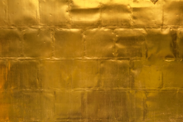 Golden wall texture background