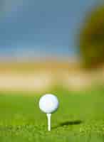 Free photo golf ball