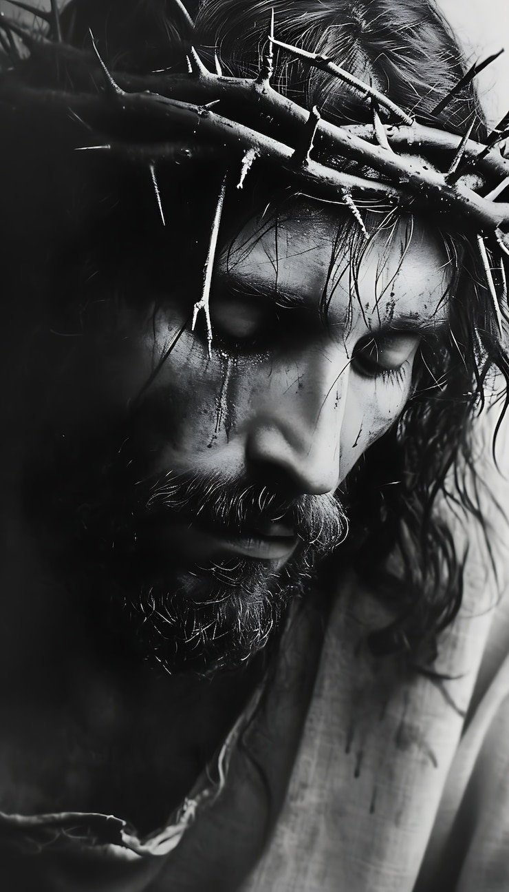 Free Photo good friday scene with jesus christ