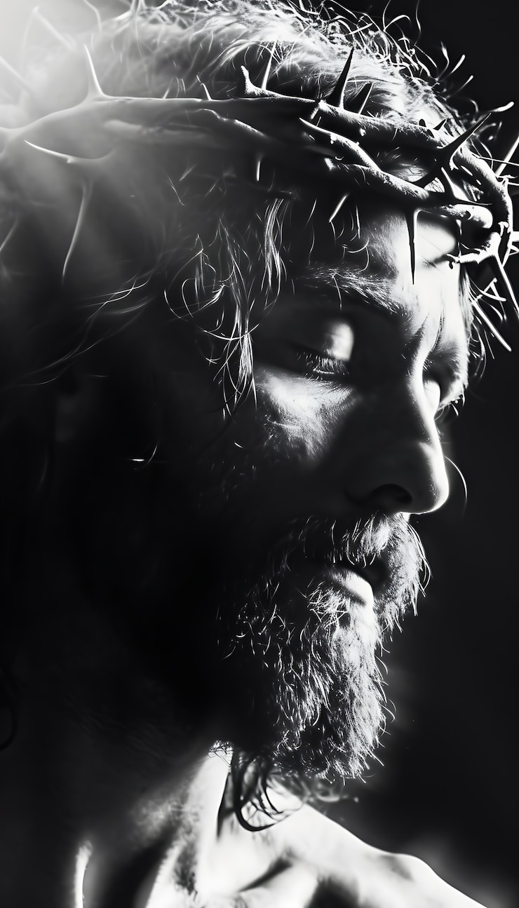 Free Photo good friday scene with jesus christ