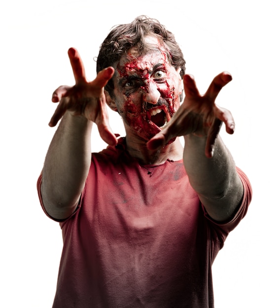 Gory zombie