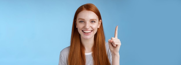 Got excellent idea pick for you attractive happy friendlylooking helpful redhead female shop