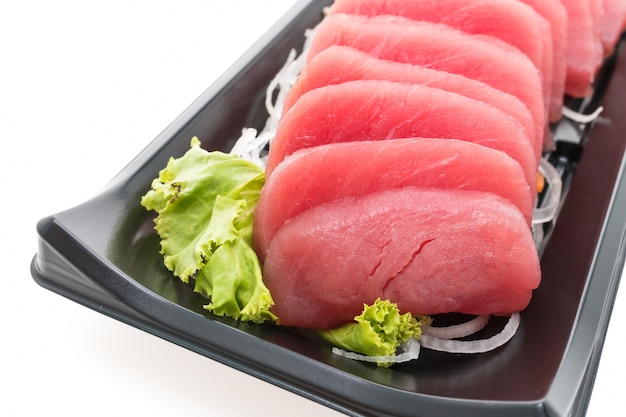 Free photo gourmet healthy sushi fish white