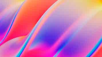 Free photo gradient 3d fluid background