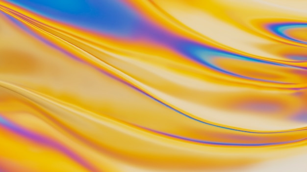 Gradient 3d fluid background