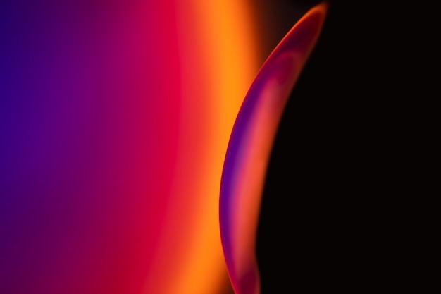 Бесплатное фото Градиентный фон с красочным световым эффектом