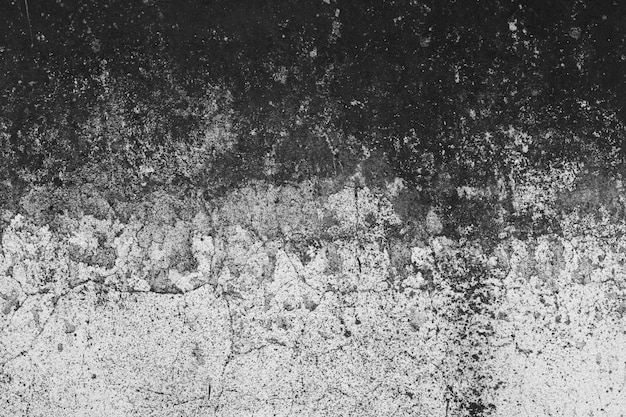 Бесплатное фото Градиент черно-белая стена