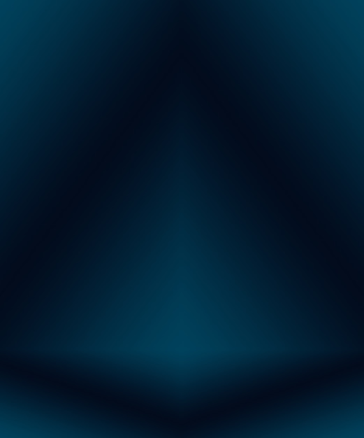 Gradient Blue abstract background. Smooth Dark blue with Black vignette Studio.