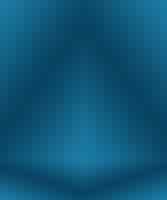 Foto gratuita sfondo astratto blu sfumato. liscio blu scuro con vignetta nera studio.