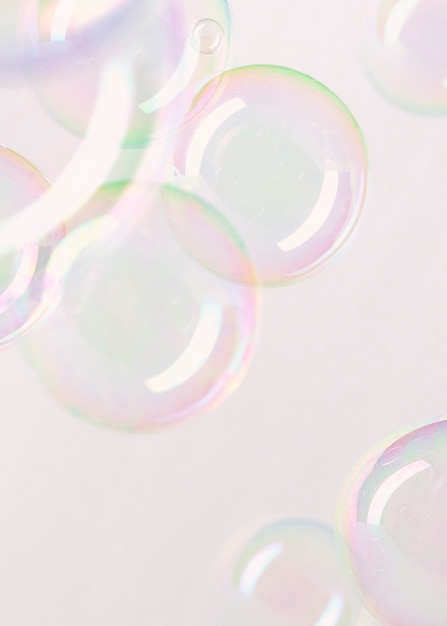 Gradient bubble pattern