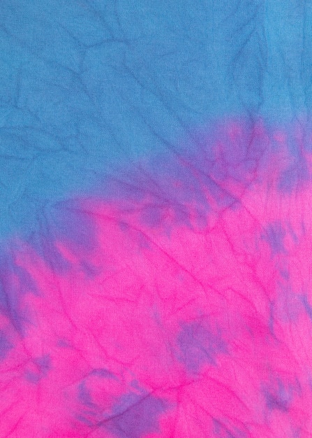 Gradient tie-dye textile