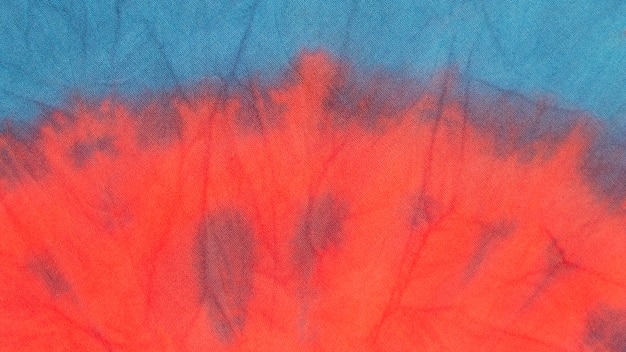 Gradient tie-dye textile