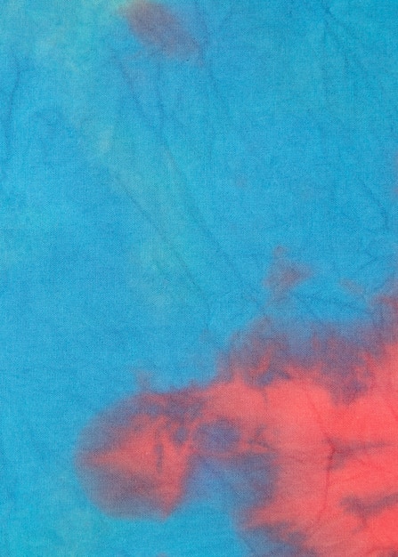 Gradient tie-dye textile