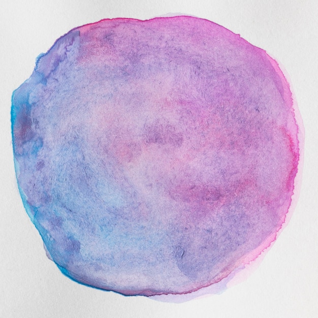Градиентная фиолетовая текстура округлой формы на холсте