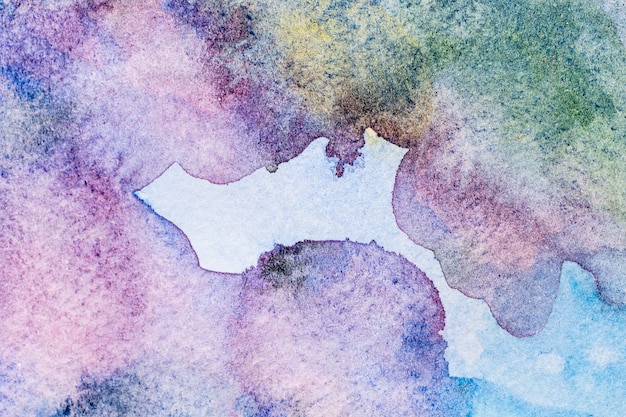 Gradient violet watercolor copy space pattern background