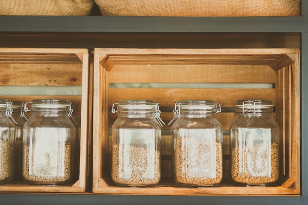 Foto gratuita grano marrone mattina caffè bianco