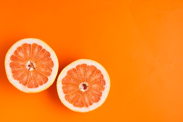 Free photo grapefruit background