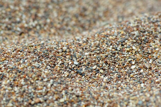 Gravel floor