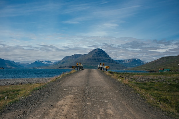 Gravel mountain route from Iceland.