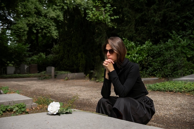 Concetto di sfondo del cimitero