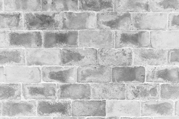 Free photo gray brick wall