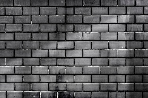 Gray brick wall