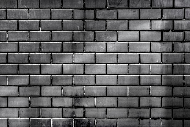 Gray brick wall