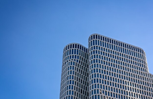 Gray concrete buildings