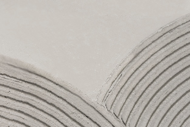 Бесплатное фото Серая кривая с рисунком из бетона текстурированный фон