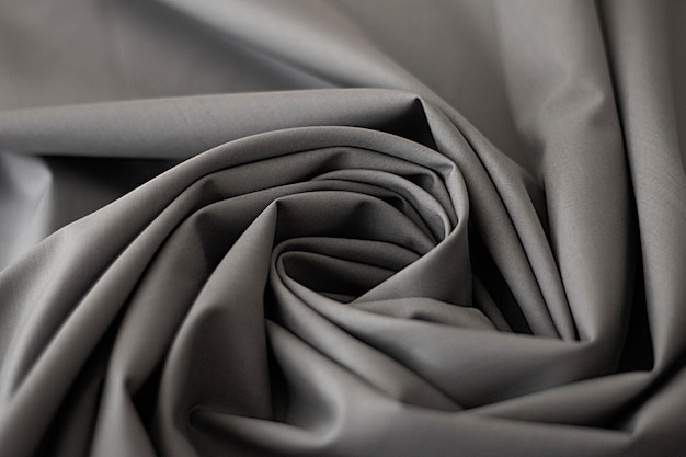 Free photo gray fabrics background