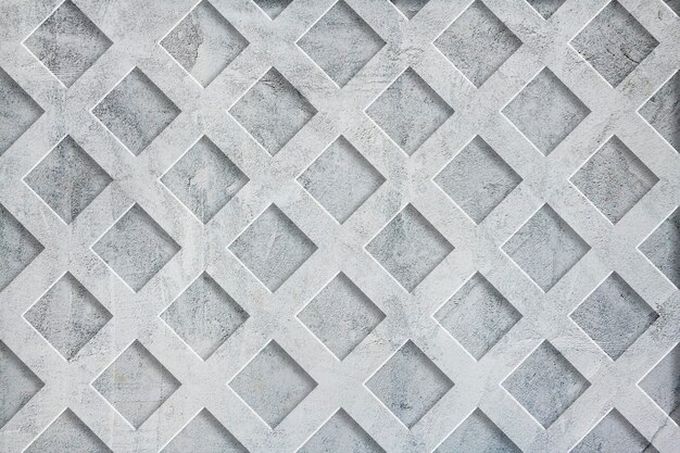 Gray grid cement textured wall background