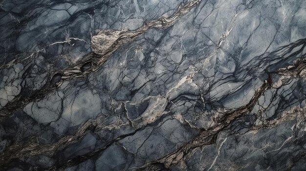 Gray marble pattern texture Ai Generated Image