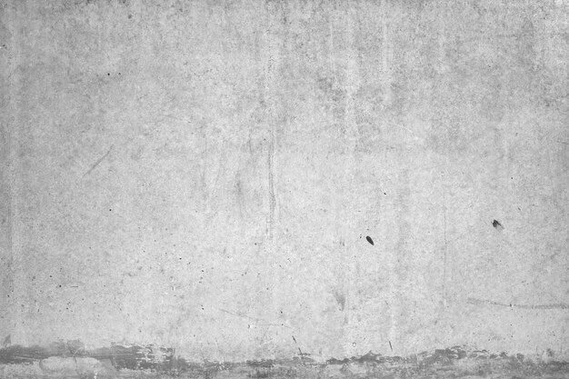 Gray wall with marks on the bottom