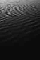 Free photo grayscale vertical shot of seawater