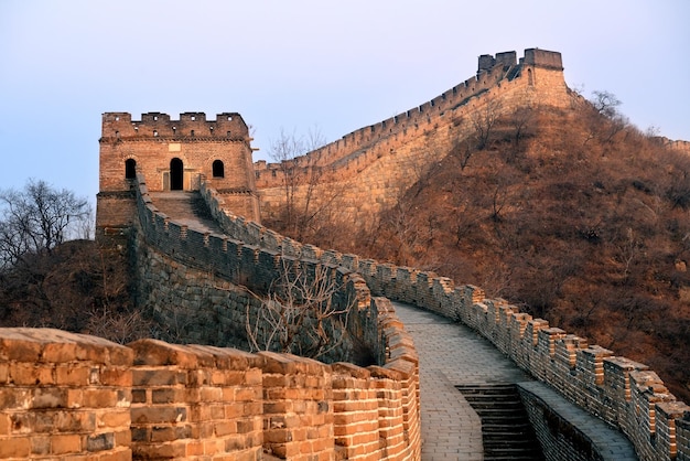Закат Великой Китайской стены