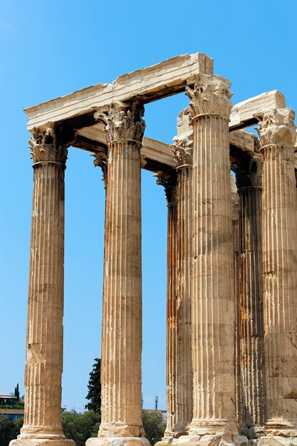 Greek temple in ruins