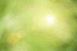 Free photo green abstract background and len flare