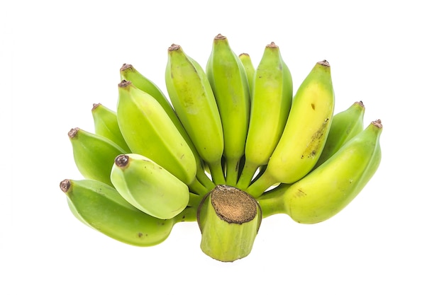 Foto gratuita banana verde