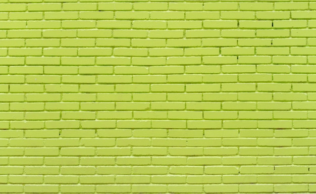 Free Photo green brick wall