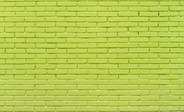 Free Photo green brick wall