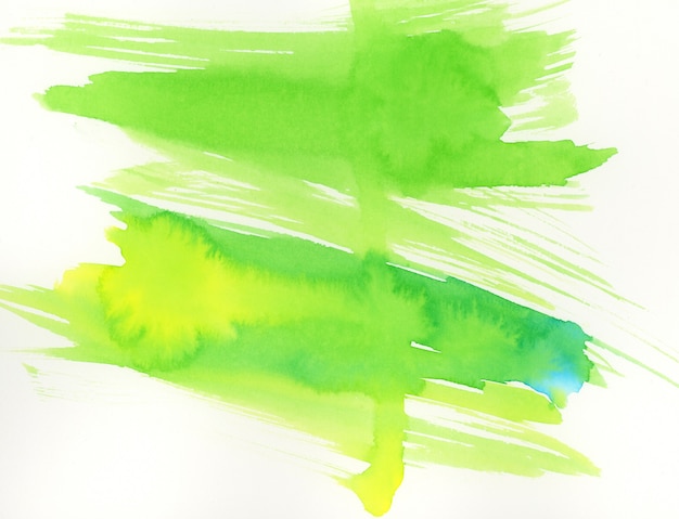 Green brush strokes texture