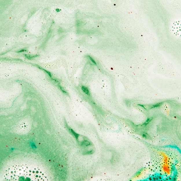 Free photo green foam texture