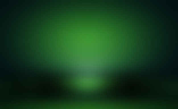 Free photo green gradient abstract background empty room with space for your text and picture