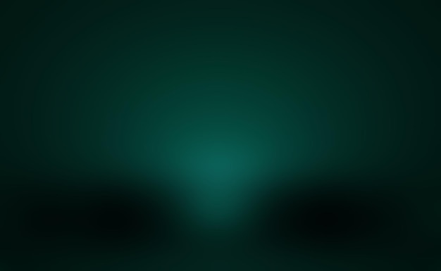 Free photo green gradient abstract background empty room with space for your text and picture