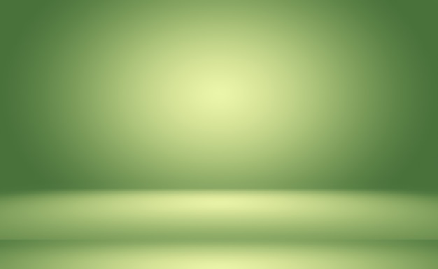 Green gradient abstract background empty room with space for your text and picture.