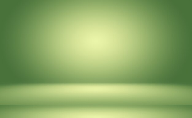 Green gradient abstract background empty room with space for your text and picture.