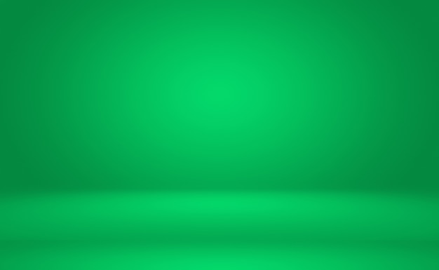 Free photo green gradient abstract background empty room with space for your text and picture.