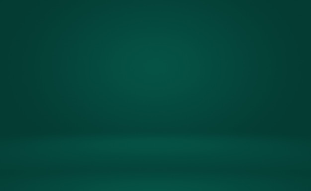 Free photo green gradient abstract background empty room with space for your text and picture.